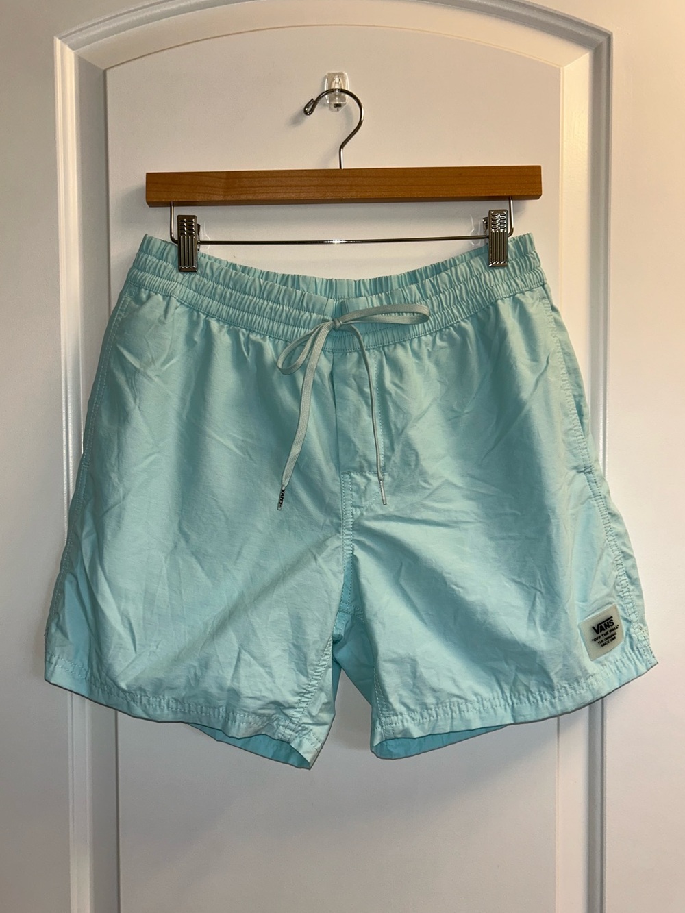 Vans Men's Teal Swim Trunks Shorts